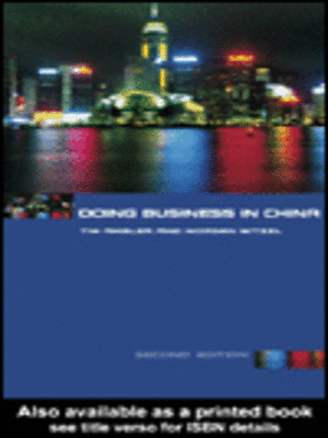 cover image of Doing Business in China